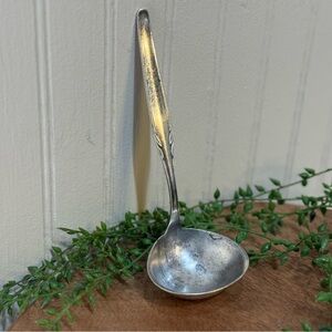 Vintage WMF 90-3 Silver Plate Small Ladle  6 1/4"  Germany MCM Mid Century